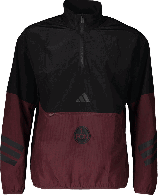 1. FC Nürnberg Future Icons 3-Stripes Woven Half-Zip Pullover