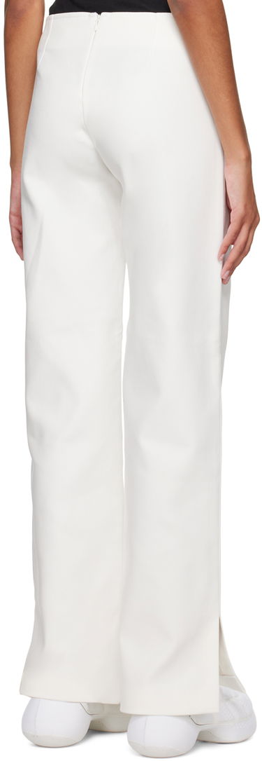 Панталони Dion Lee Dion Lee Y-Front Buckle Trousers Бяло | C2099R23, 2