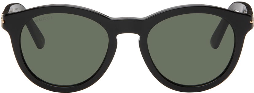 Слънчеви очила Gucci Gucci Black Round Sunglasses Черно | GG1501S-001