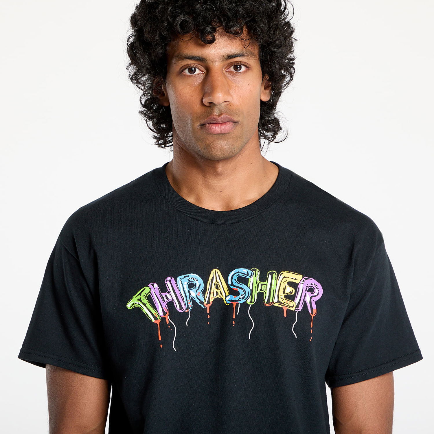 Тениска Thrasher Thrasher Balloons T-Shirt Черно | 145697, 1