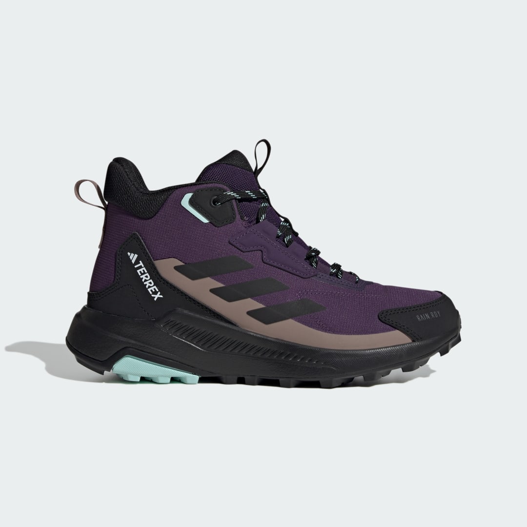Кецове и обувки adidas Performance Terrex Anylander Mid Rain.Rdy Hiking Boots Лилаво | JQ9966, 0