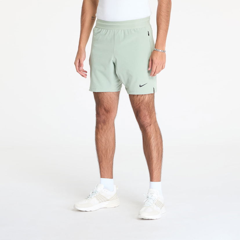 Къси панталони Nike Flex Rep 4.0 Men's Dri-FIT 7" Unlined Fitness Shorts Jade Horizon/ Black/ Black S Зелено | FN3004-370