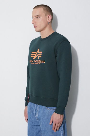 Пуловер Alpha Industries Alpha Industries Basic Sweater Зелено | 178302.353, 3