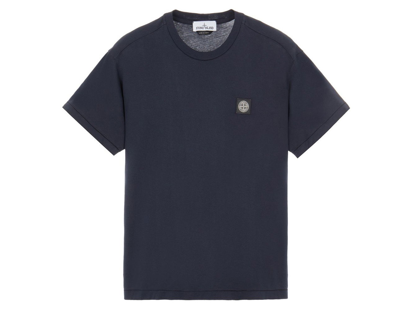 Тениска Stone Island 60/2 Cotton Jersey Garment Dyed T-Shirt Тъмно синьо | 24113, 0
