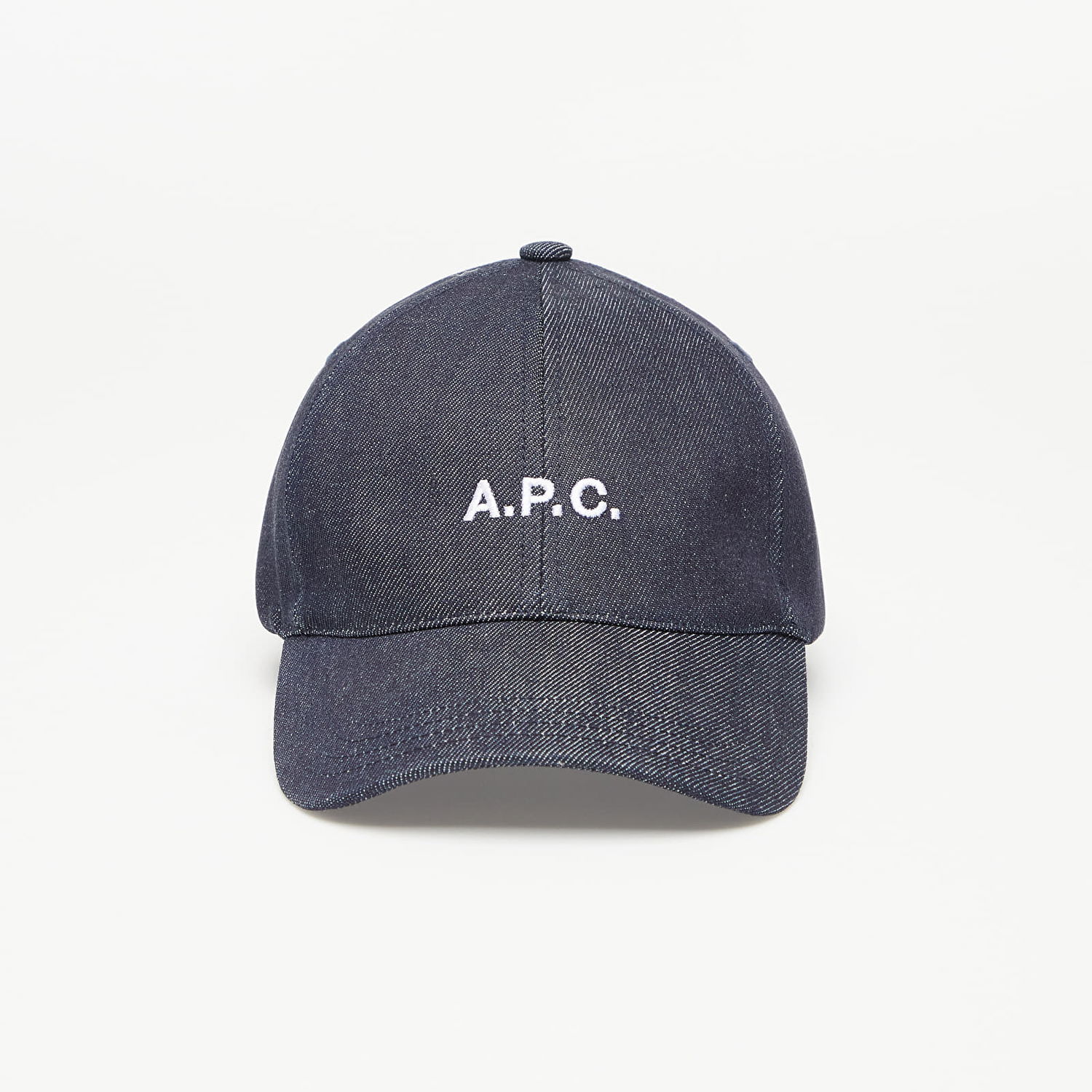 Шапка с козирка A.P.C. Denim Logo Cap Тъмно синьо | COCSX-M24069-IAI, 0