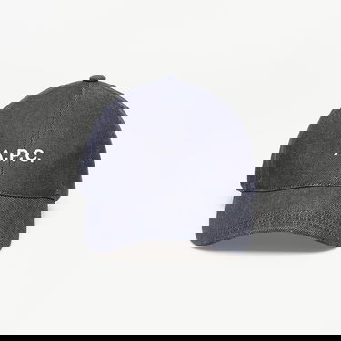 Шапка с козирка A.P.C. Denim Logo Cap Тъмно синьо | COCSX-M24069-IAI, 0