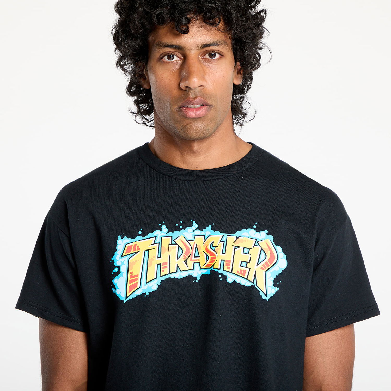 Тениска Thrasher Thrasher Graff T-Shirt Черно | 145704, 1