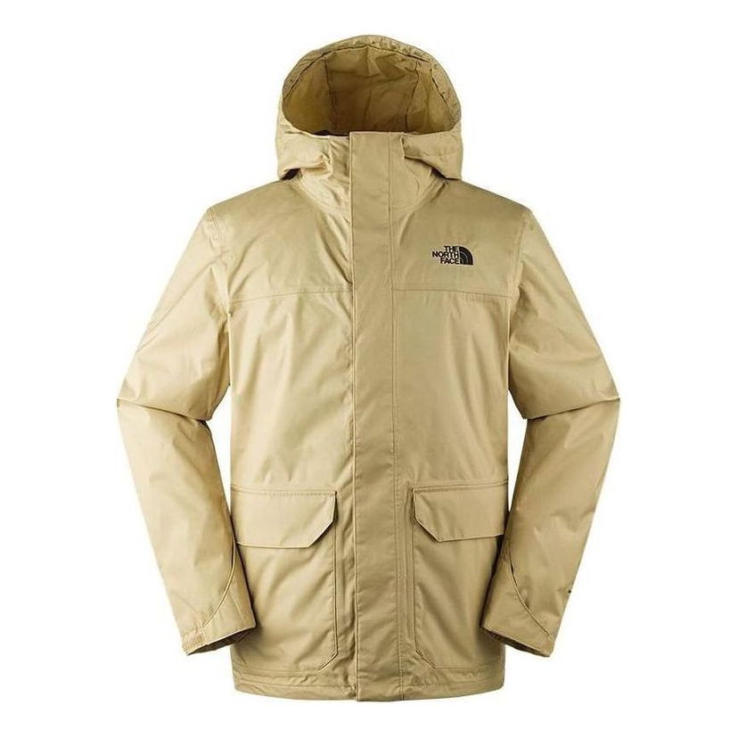 Парка The North Face Waterproof Hooded Jacket Бежово | NF0A8AUK-LK5