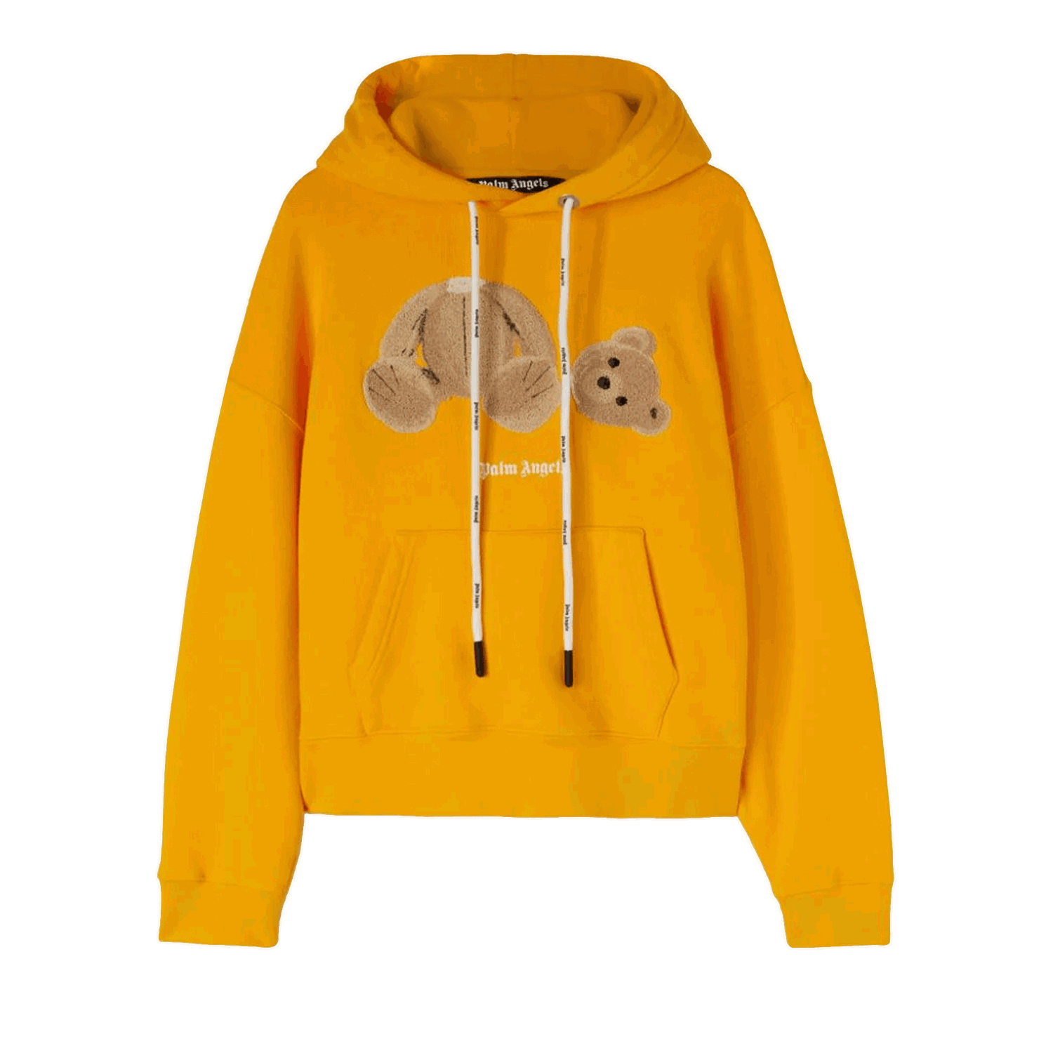 Суитчър Palm Angels Bear Hoodie Жълто | PMBB058F22FLE0081660, 0
