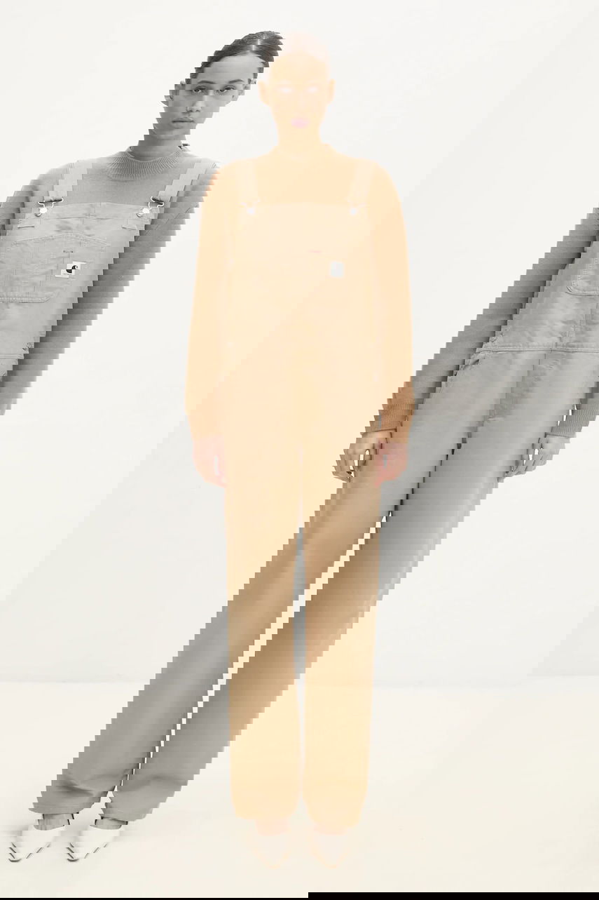 Комбинезон Carhartt WIP Bib Overall Straight Fit Бежово | I034322.700, 0