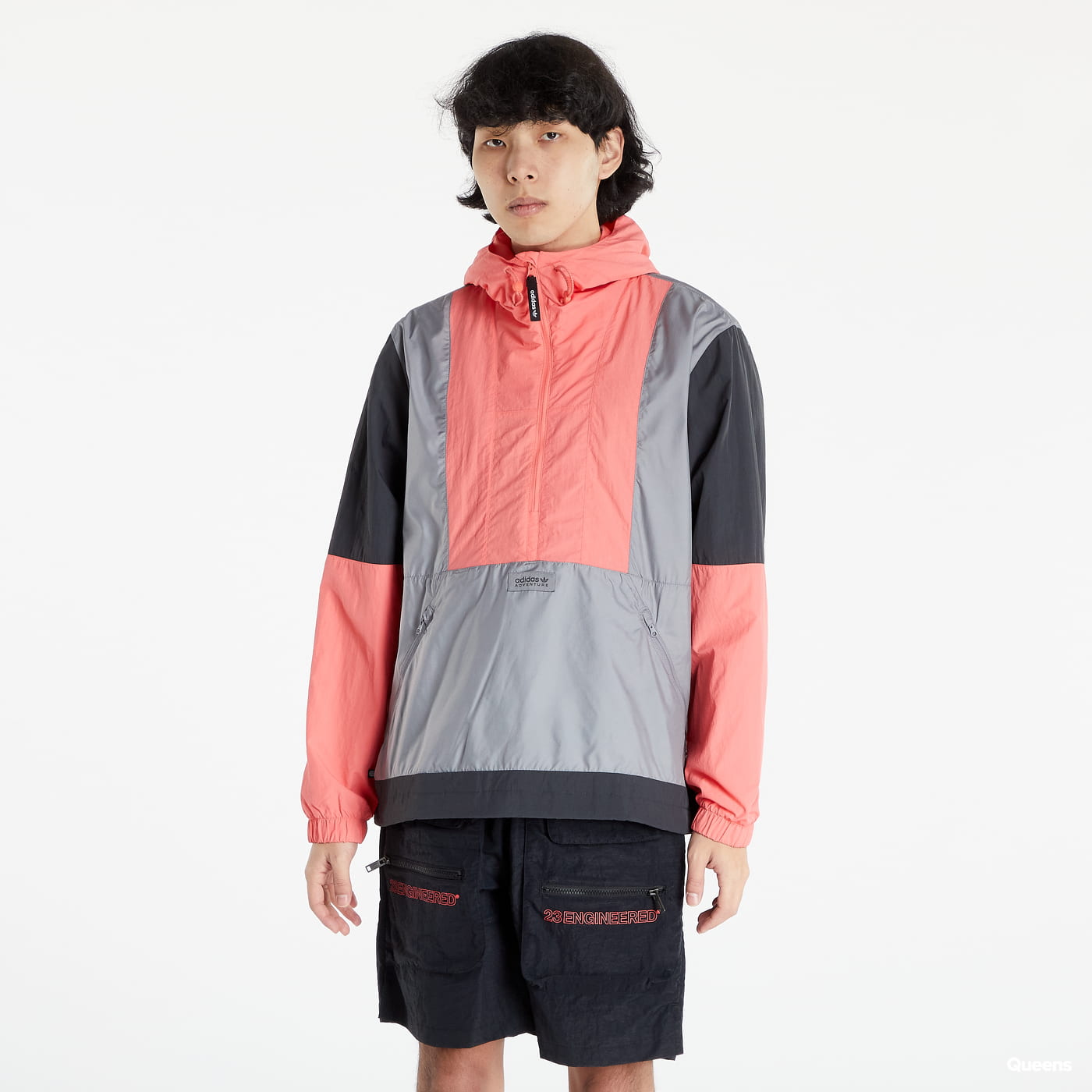 Ветровка adidas Originals Adventure Blocked Windbreaker Сиво | HF4778, 0