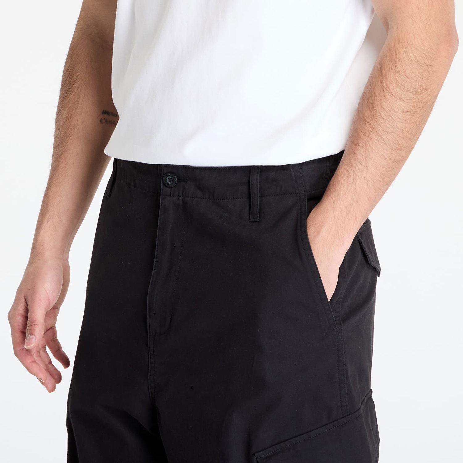 Карго панталони Carhartt WIP Unit Stone Washed Cargo Pants Черно | I034562.8906, 1