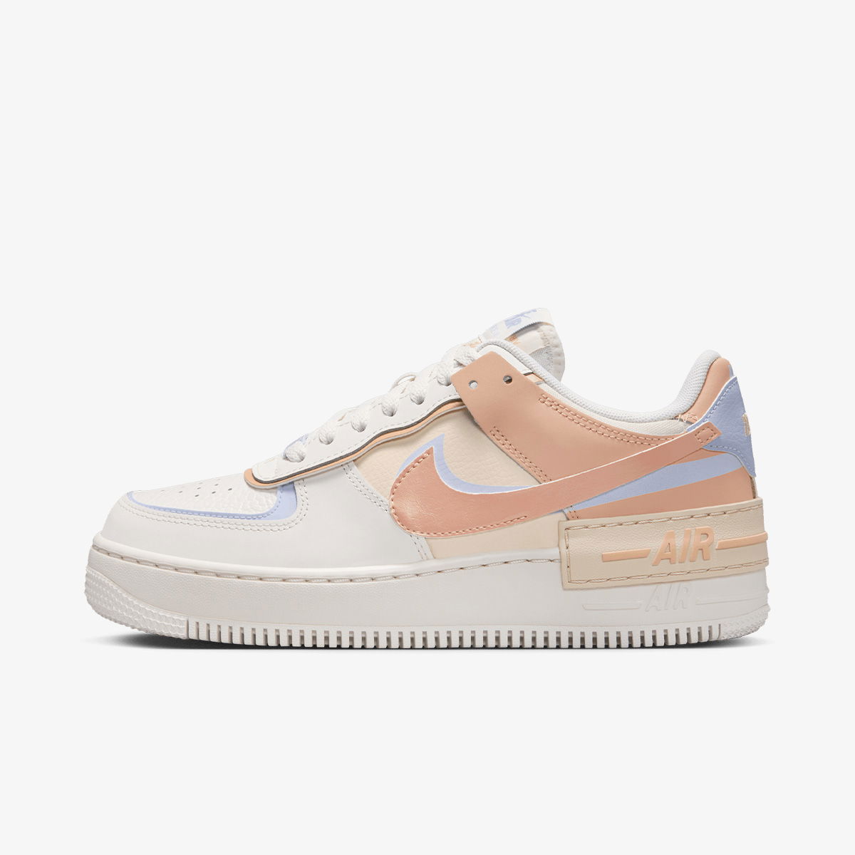 Кецове и обувки Nike Air Force 1 Shadow Бежово | DZ1847-114, 0