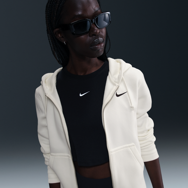 Суитчър Nike Sportswear Phoenix Fleece Zip Hoodie Бежово | HJ0995-133, 3