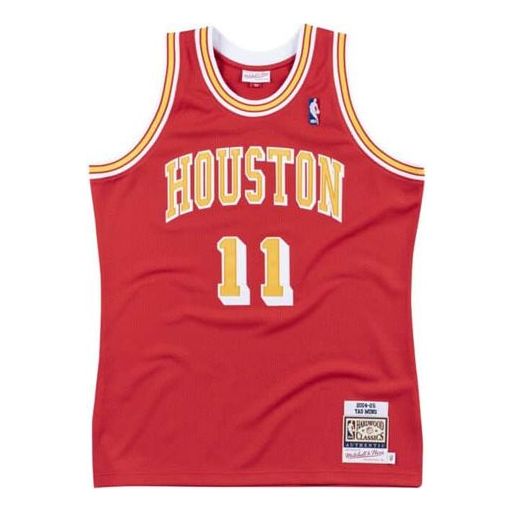 Фланелка Mitchell & Ness Rockets Yao Ming Basketball Jersey Червено | AJY4CP18179-HROSCAR04YMI
