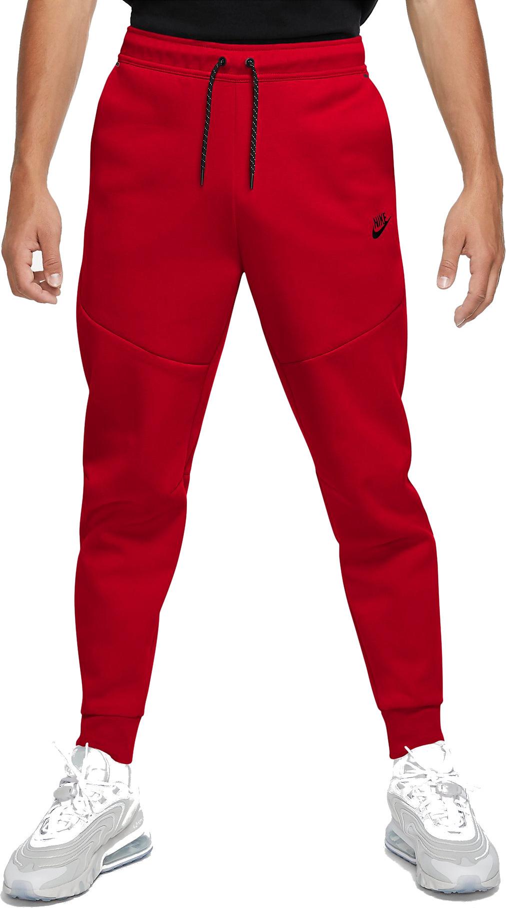 Спортни панталони Nike Sportswear Tech Fleece Joggers Червено | cu4495-657, 0