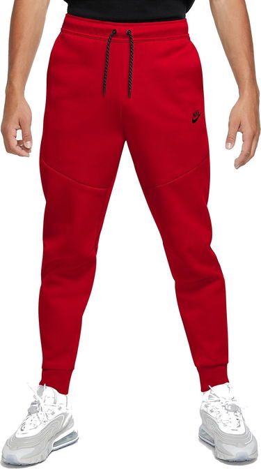 Спортни панталони Nike Sportswear Tech Fleece Joggers Червено | cu4495-657, 0