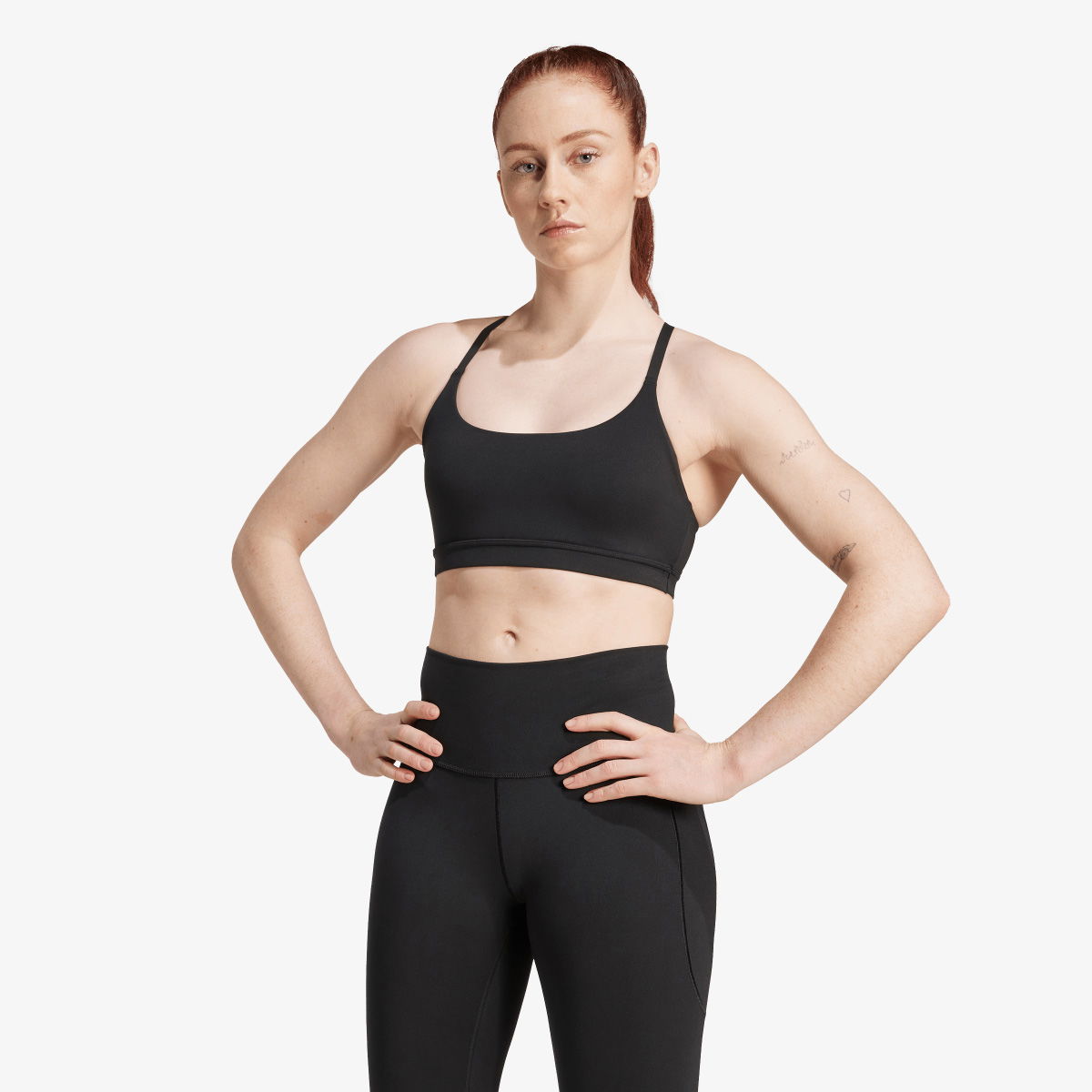 Сутиен adidas Performance All Me Light Support Bra Черно | JL5480, 1