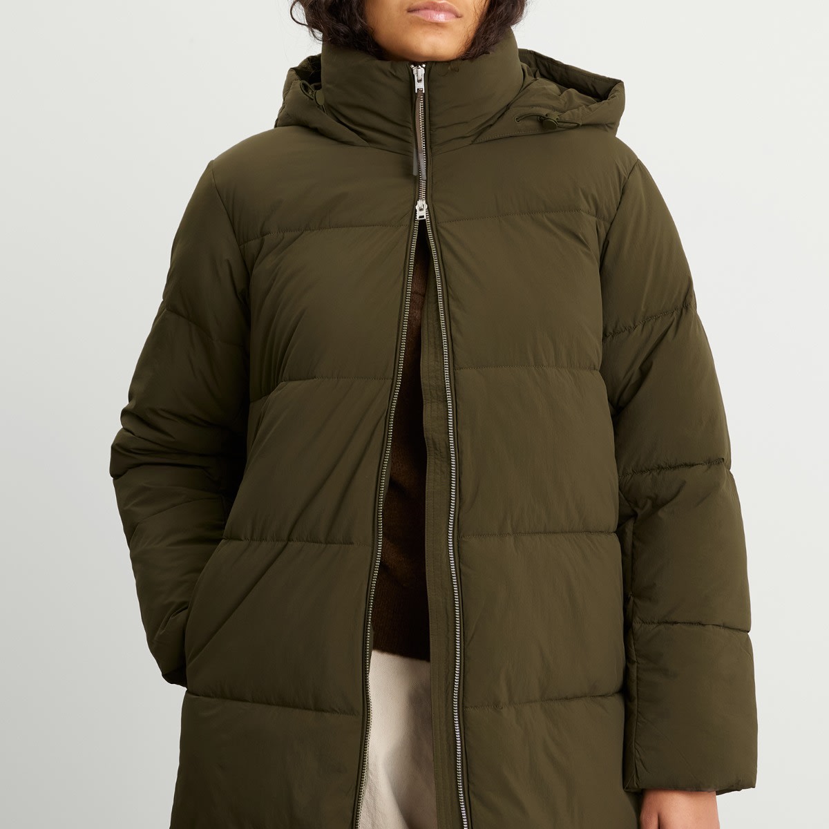 Longline Puffer Coat, 5