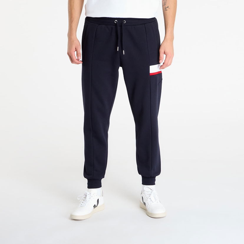 Спортни панталони Tommy Hilfiger Sweatpants Rwb Insert Sweatpants Navy Тъмно синьо | MW0MW40416 DW5