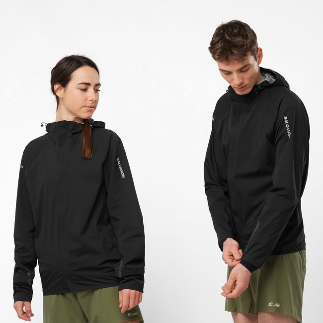 Ветровка Salomon S/LAB Ultra Lightweight Running Jacket Черно | LC2158600