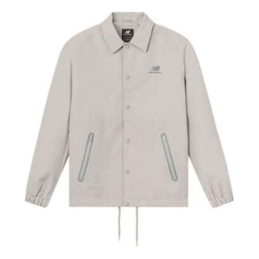 Ветровка New Balance Classic Coach Jacket Сиво | NC5AC39503-LBE