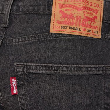 Панталони и дънки Levi's 502 Taper Hi Ball Черно | 57783-0105M, 1