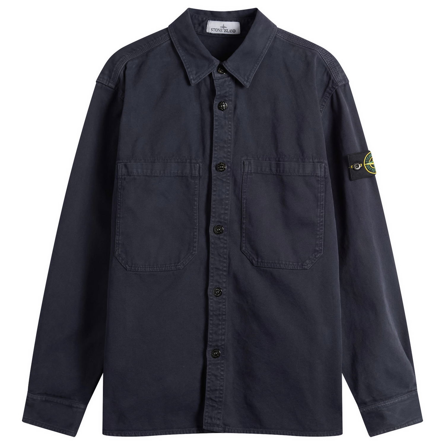Риза Stone Island Old Effect Garment Dyed Overshirt Тъмно синьо | K2S151200025-V0126, 1