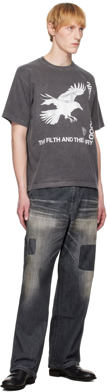 Дънки Neighborhood Neighborhood Savage LW Painter Denim Jeans Сиво | 251SPNH-PTM03, 3