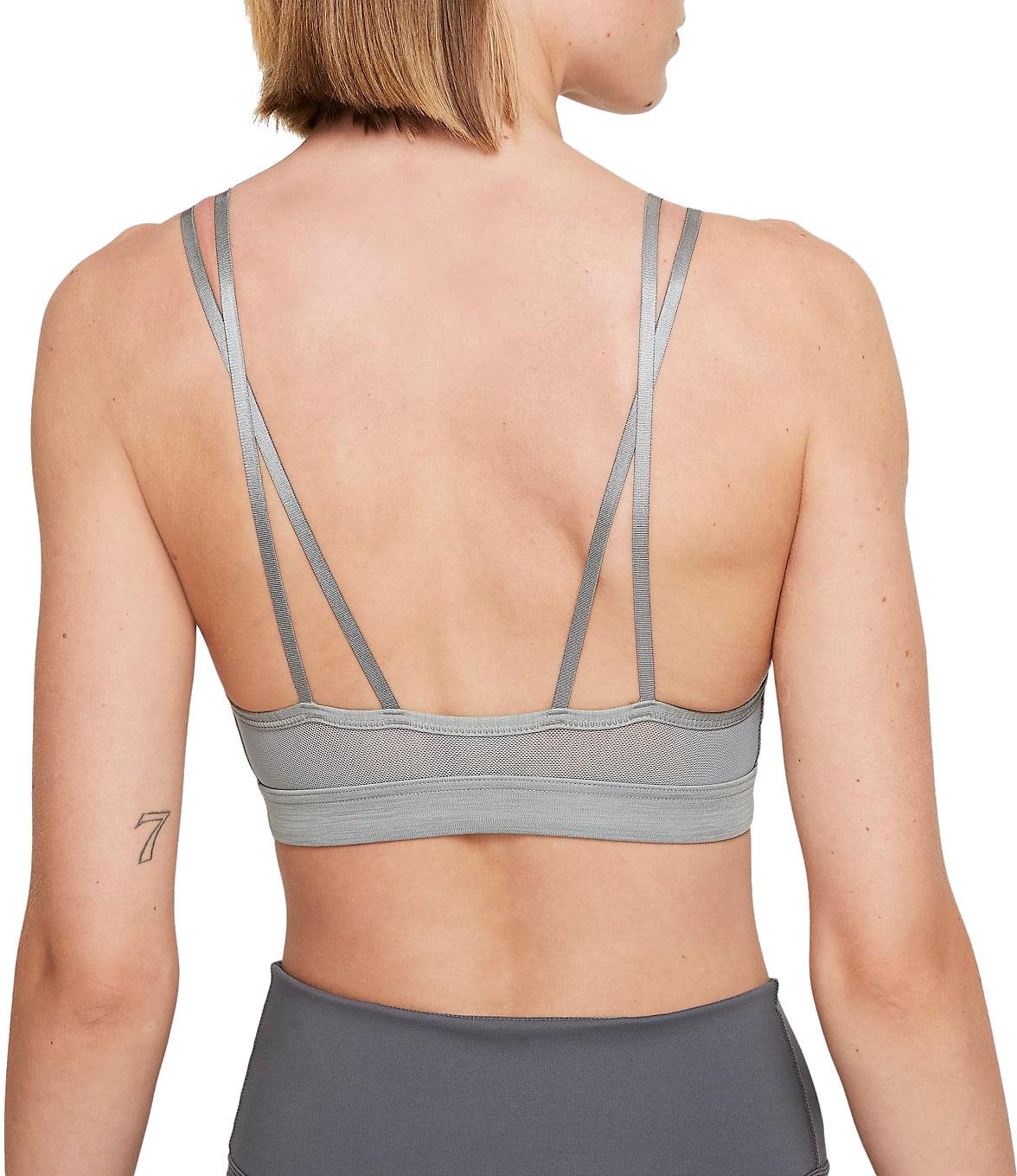 Сутиен Nike Nike Yoga Dri-FIT Indy Light-Support Padded Strappy Sports Bra Сиво | dd1066-073, 1