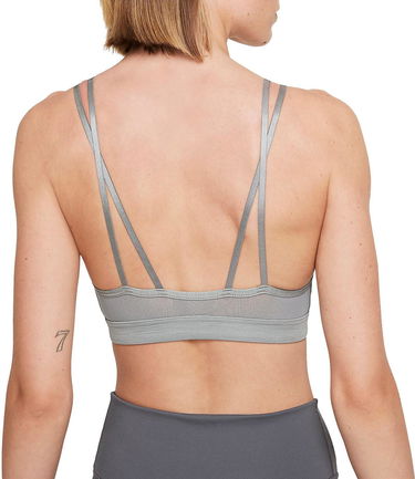 Сутиен Nike Nike Yoga Dri-FIT Indy Light-Support Padded Strappy Sports Bra Сиво | dd1066-073, 1