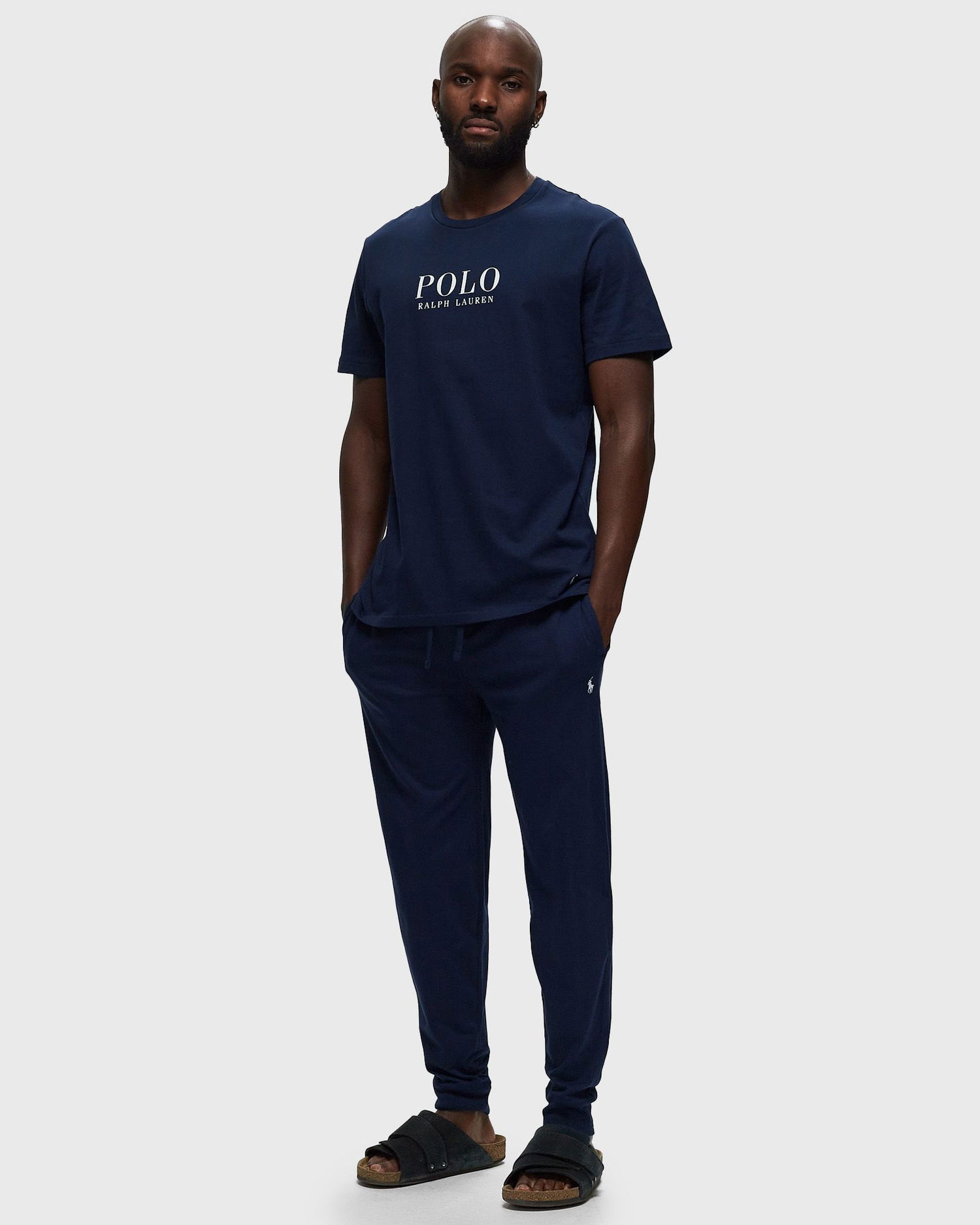Тениска Polo by Ralph Lauren Logo Lounge Tee Тъмно синьо | 714899613003, 1