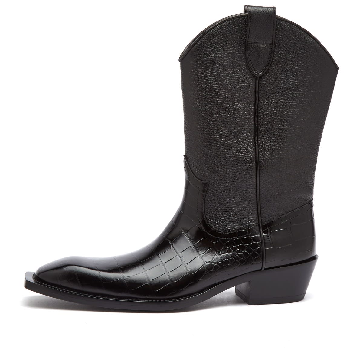 Кецове и обувки Martine Rose Cowboy Boot Black Черно | 1061LE02001-BLK, 0