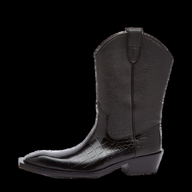 Cowboy Boot Black