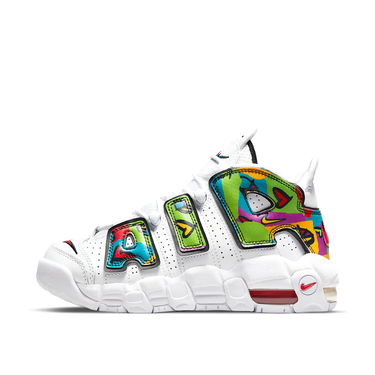 Кецове и обувки Nike Air More Uptempo "Peace, Love, Basketball" GS Бяло | DM8155 100, 1