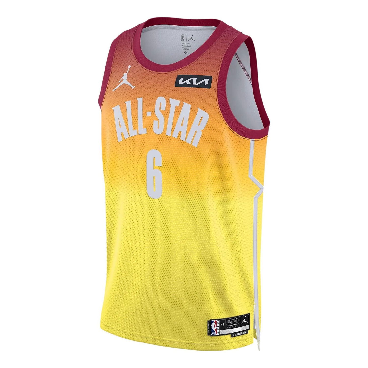 Фланелка Jordan NBA All-Star Edition Jersey Жълто | DX6332-611, 0