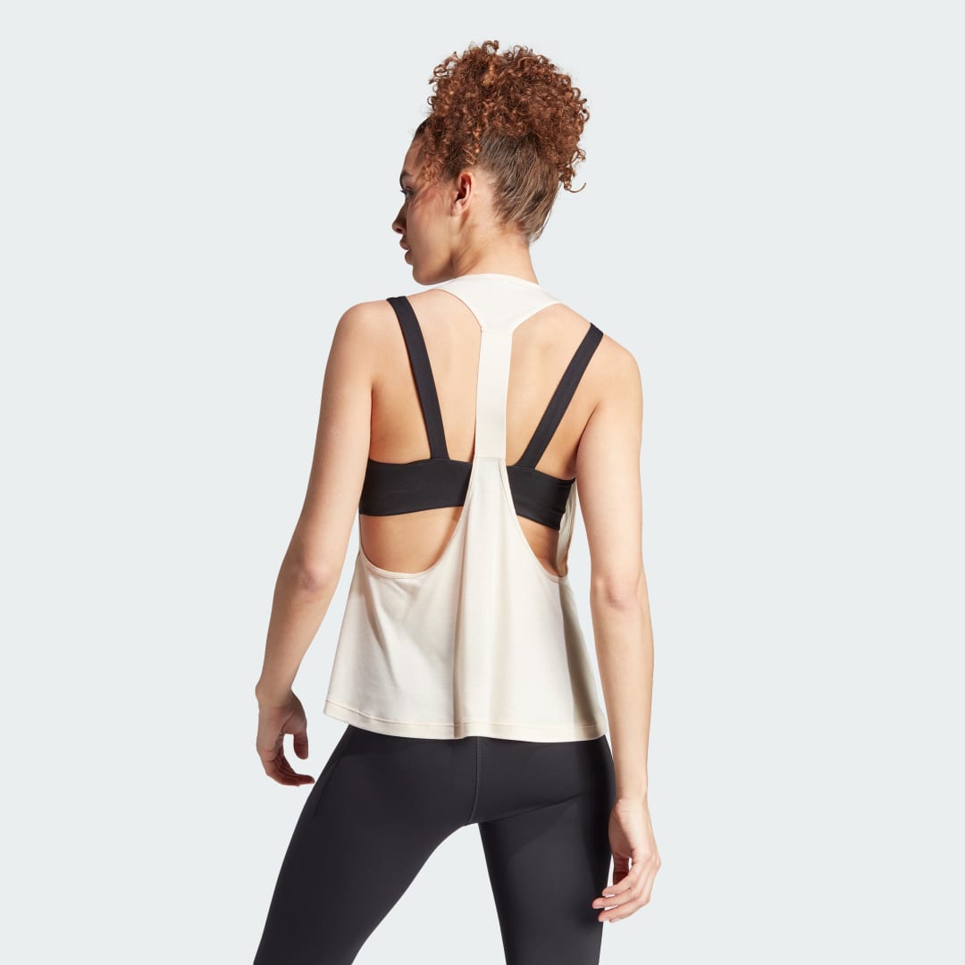 Потник adidas Performance Training Tank Top Бежово | IM2698, 1