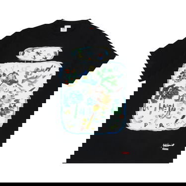 Тениска Supreme Yohji Yamamoto x Paint Tee Черно | FW22T3 BLACK, 1