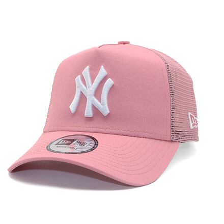 Шапка с козирка New Era Adjustable Trucker Hat NY Yankees Essential 9FORTY Розово | 60595192, 0