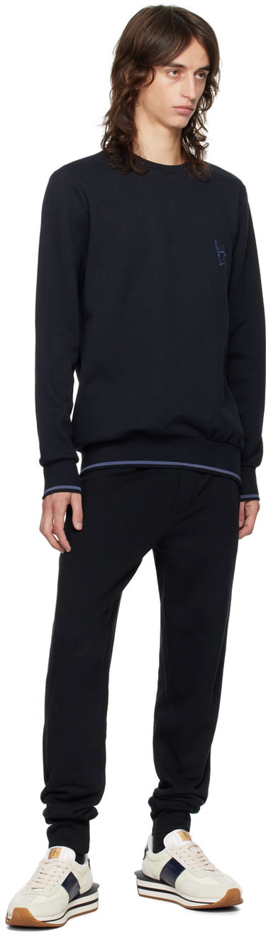 Суитчър Paul Smith Paul Smith Embroidered Sweatshirt Черно | M1R-302S-NP4718-49, 3