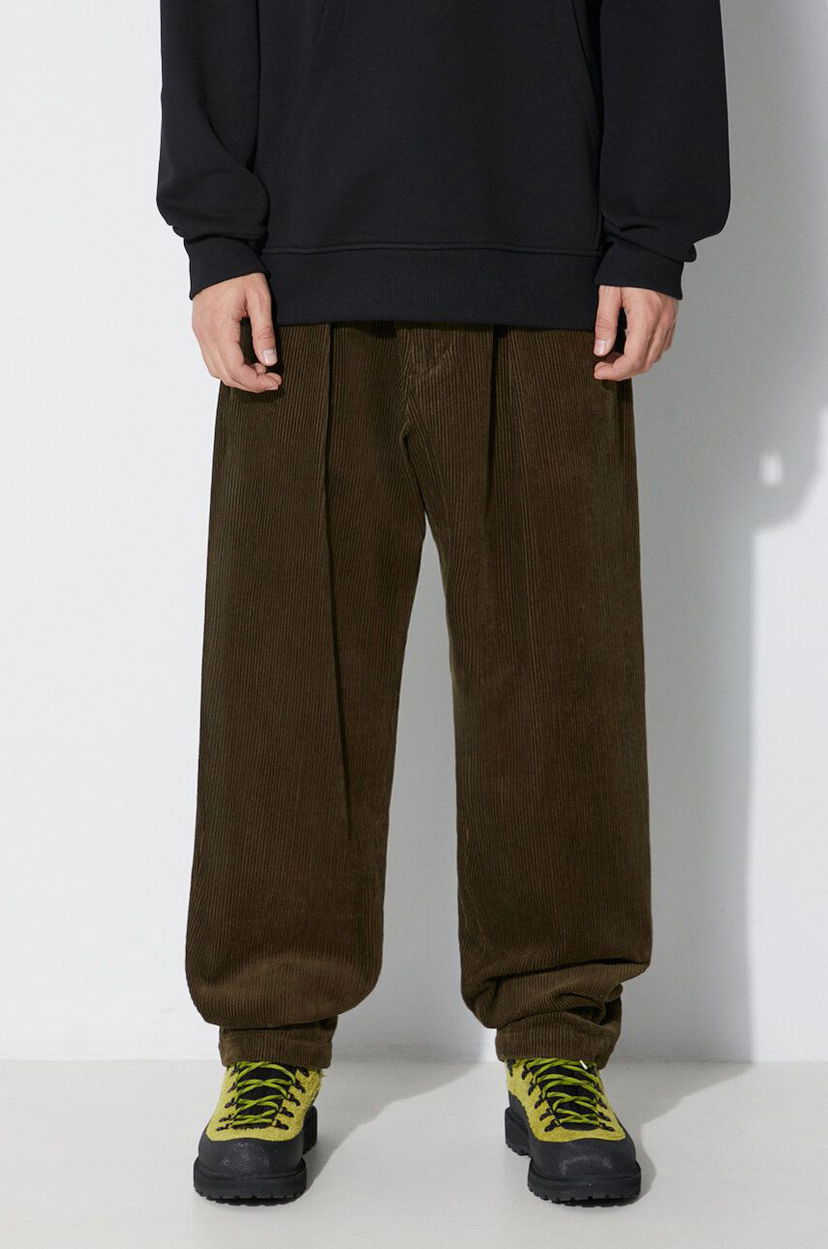 Панталони Engineered Garments Carlyle Pant Зелено | 23F1F012.WP009