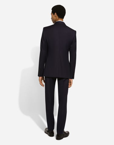 Яке Dolce & Gabbana Double-breasted Wool Jacket Синьо | G2QU4TFC2FIB0387, 2