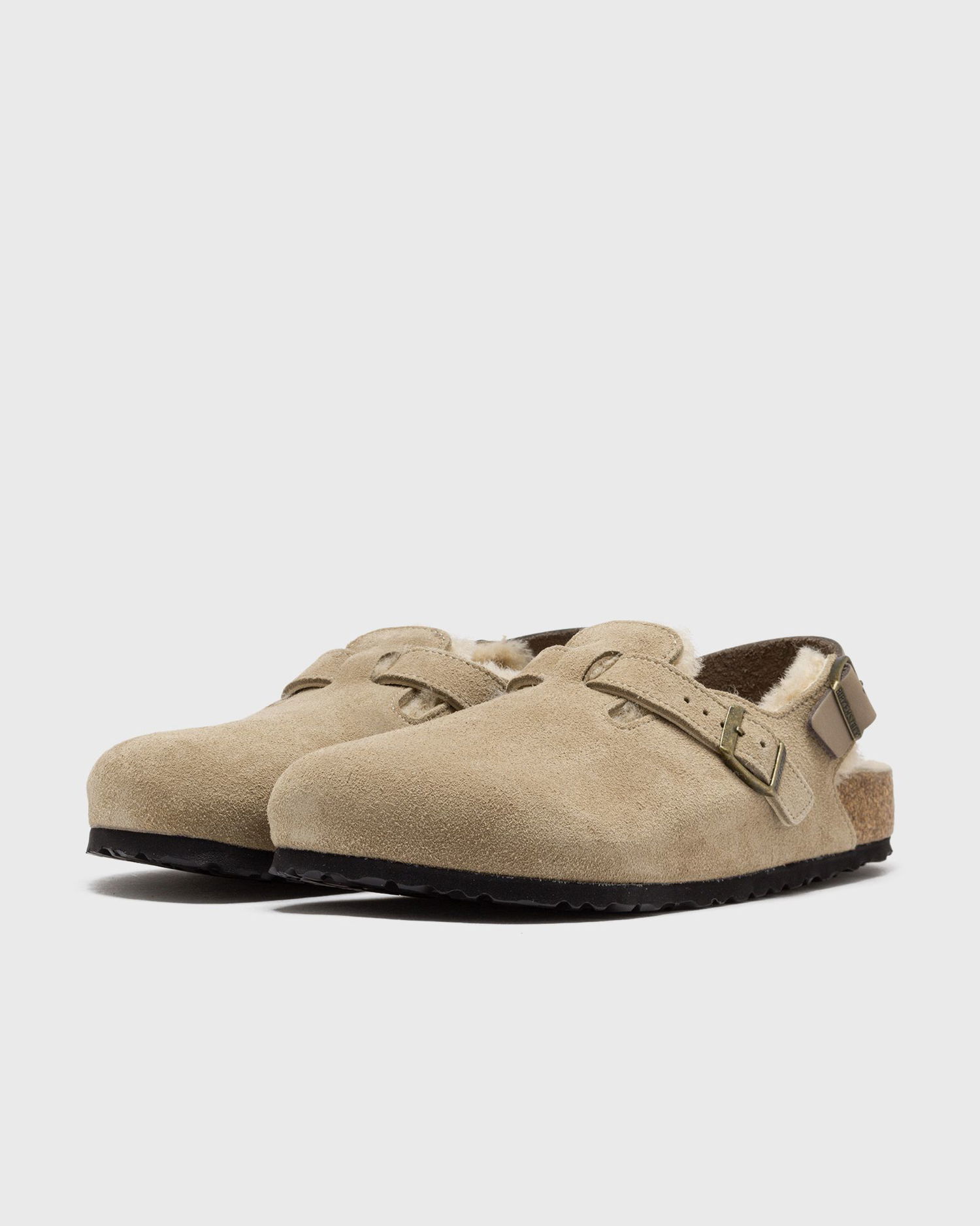 Кецове и обувки Birkenstock Tokio Shearling Бежово | 1028327, 1