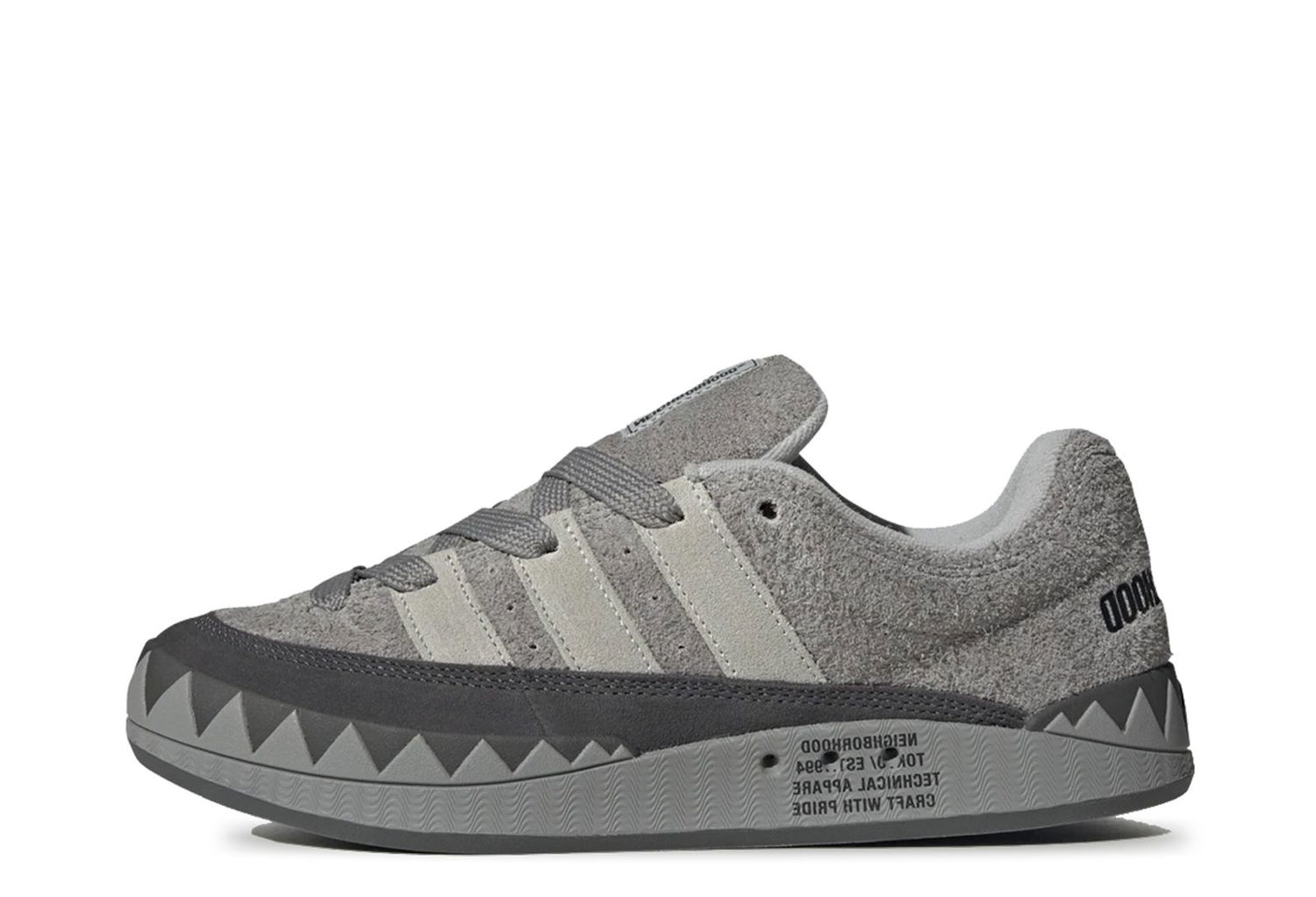 Кецове и обувки adidas Originals NEIGHBORHOOD x Adimatic "Charcoal Solid Grey" Сиво | HP6771, 1