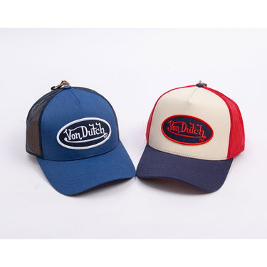 Шапка с козирка Von Dutch Von Dutch Classic Logo Trucker Cap Бежово | VD/0/CAS1/CLA5, 3