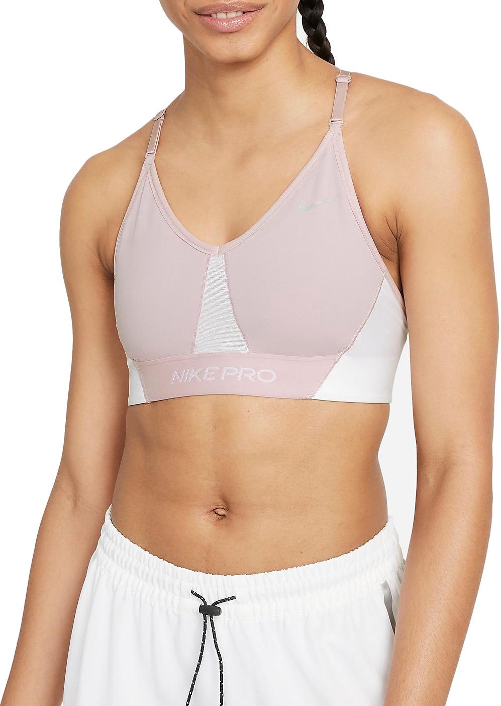 Сутиен Nike Nike Pro Indy Shine Sports Bra Розово | cz7186-510, 0