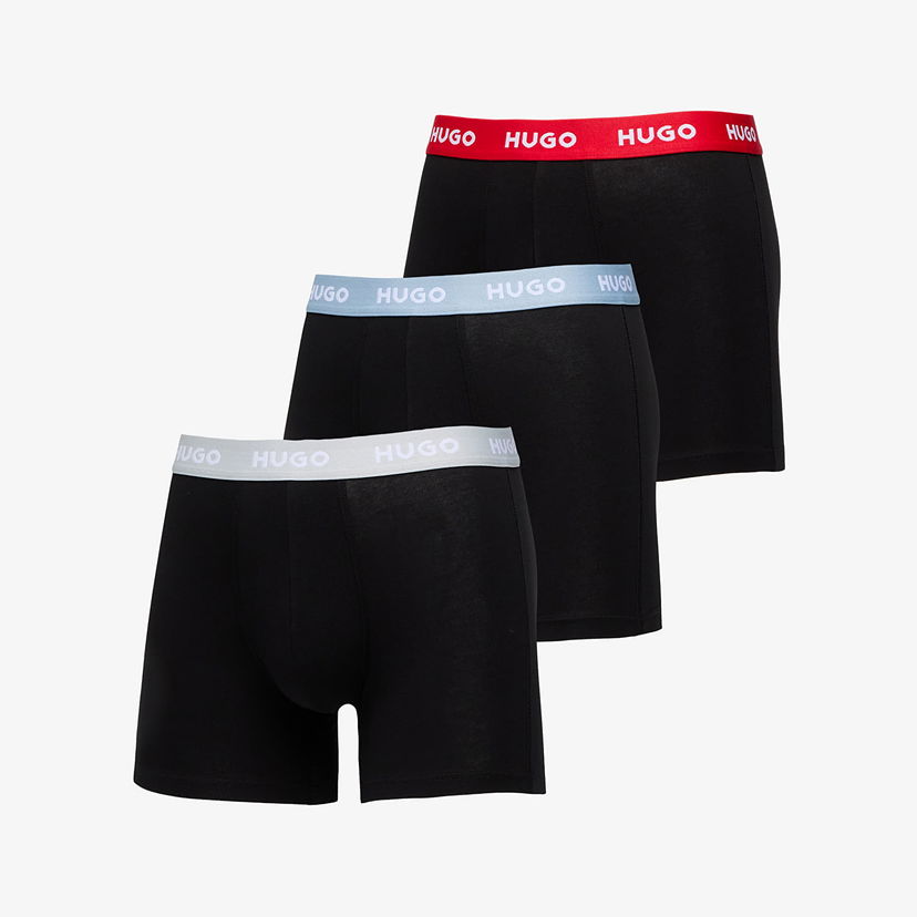 Боксерки BOSS Hugo Boxer Briefs 3-Pack Multicolor Черно | 50532613-975