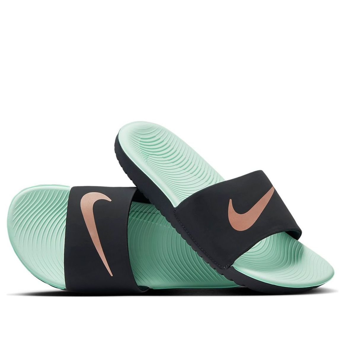 Кецове и обувки Nike Nike Kawa Slides Зелено | 819352-010, 0