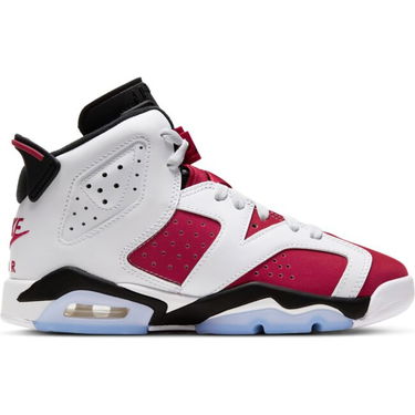 Кецове и обувки Jordan Air Jordan 6 Retro Carmine GS Бяло | 384665-106, 2