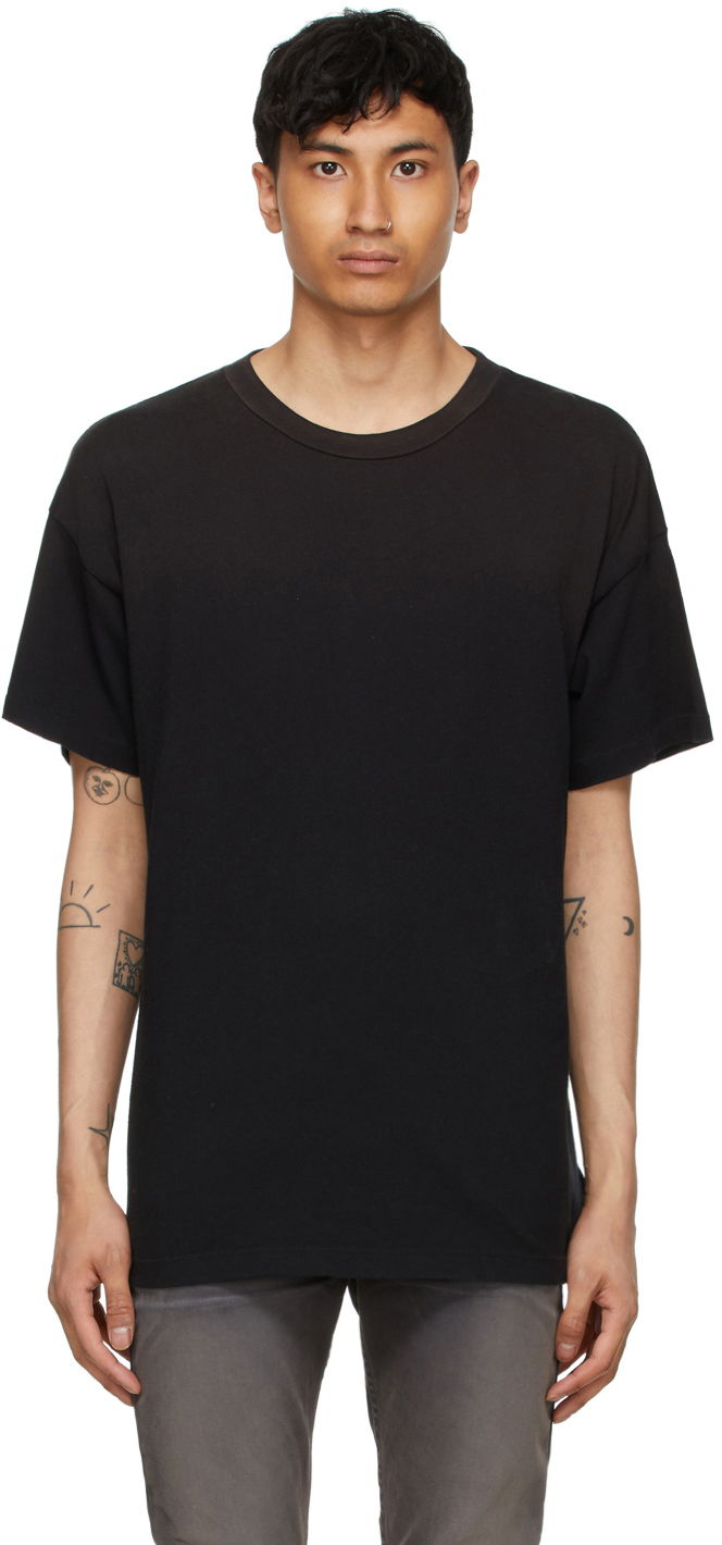 Тениска Fear of God Perfect Vintage T-Shirt Черно | FG50-058CTJ, 0